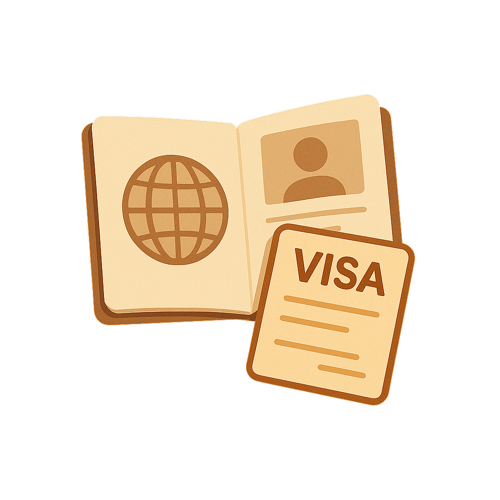 Ilustración de solicitud de visado