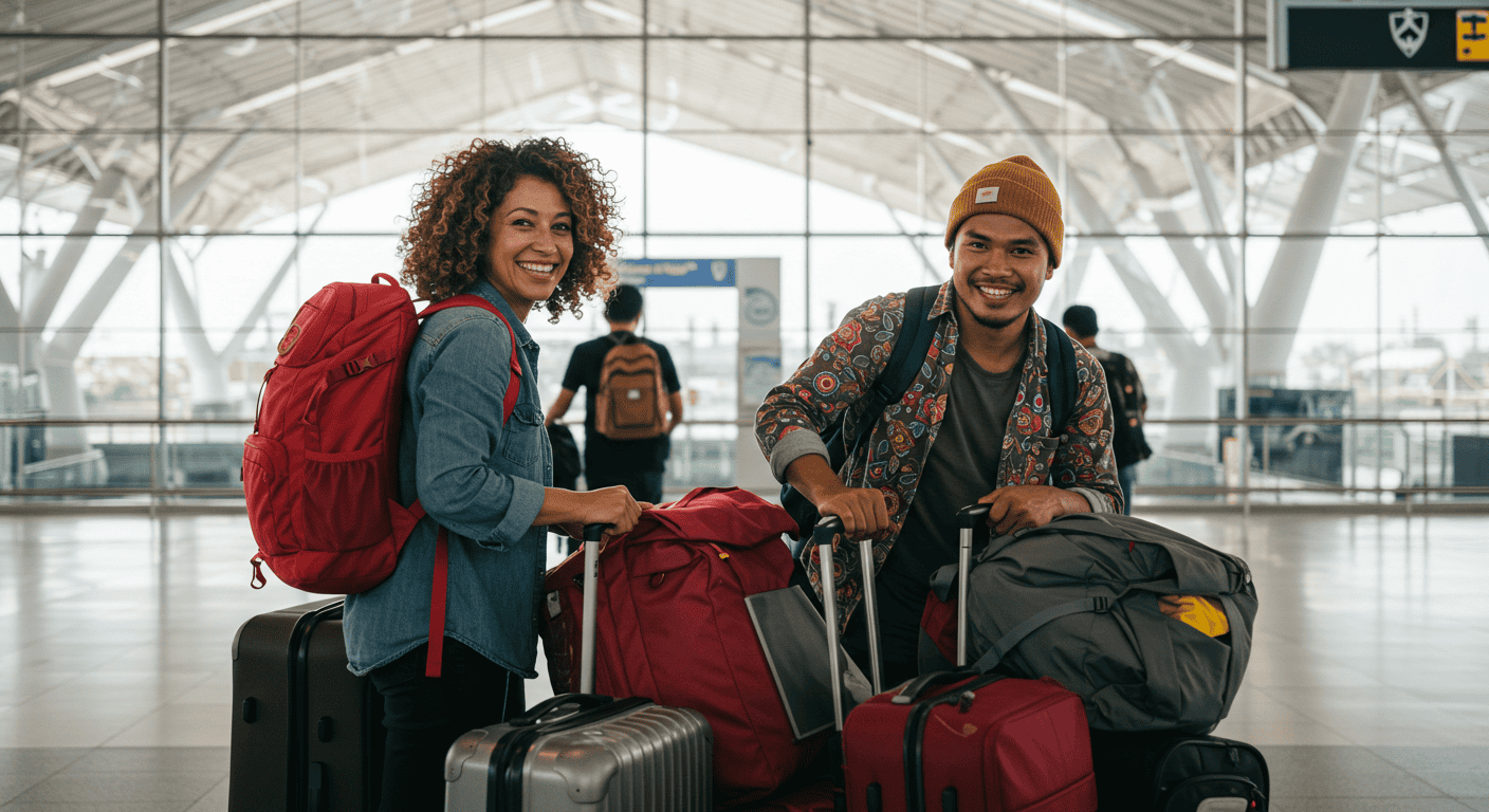 Esperando en el aeropuerto